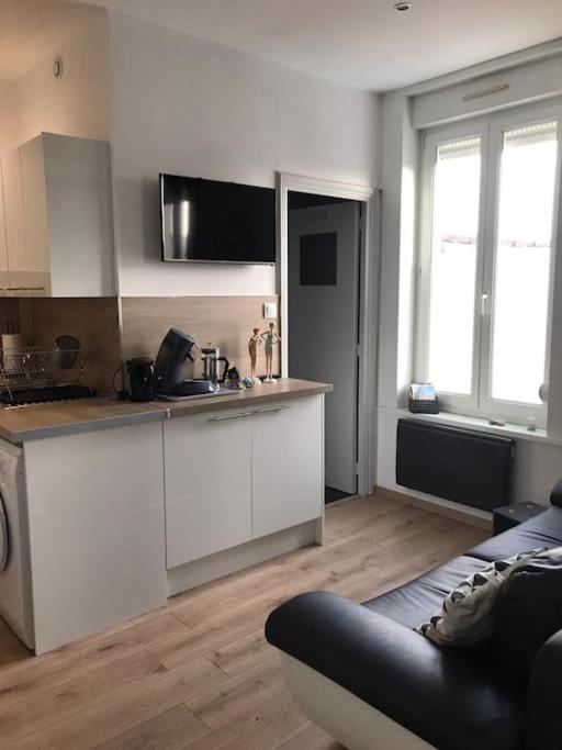 Studio Le P'Tit Wims A 350 M De La Plage Wimereux Exteriör bild